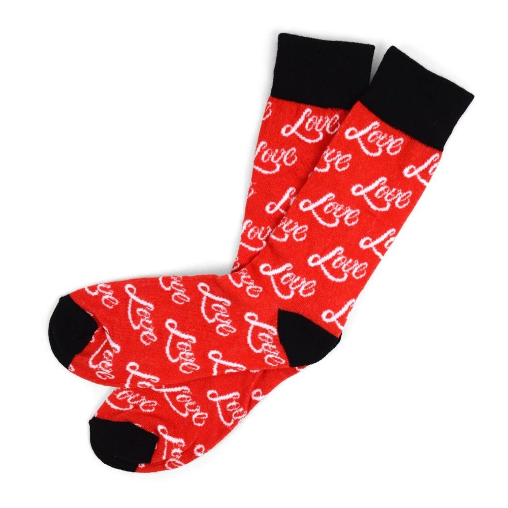 Men's "Love" Novelty Socks - Picture 3 of 3